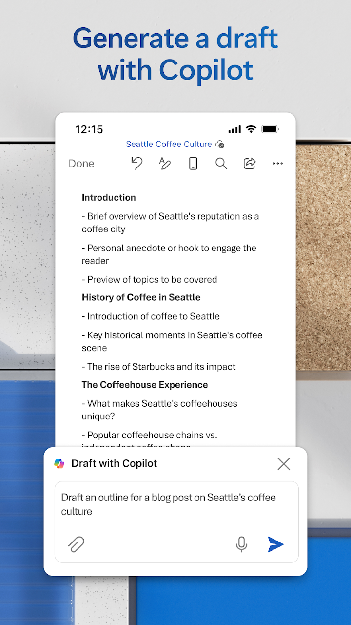 Microsoft Word: Edit Documents screenshot